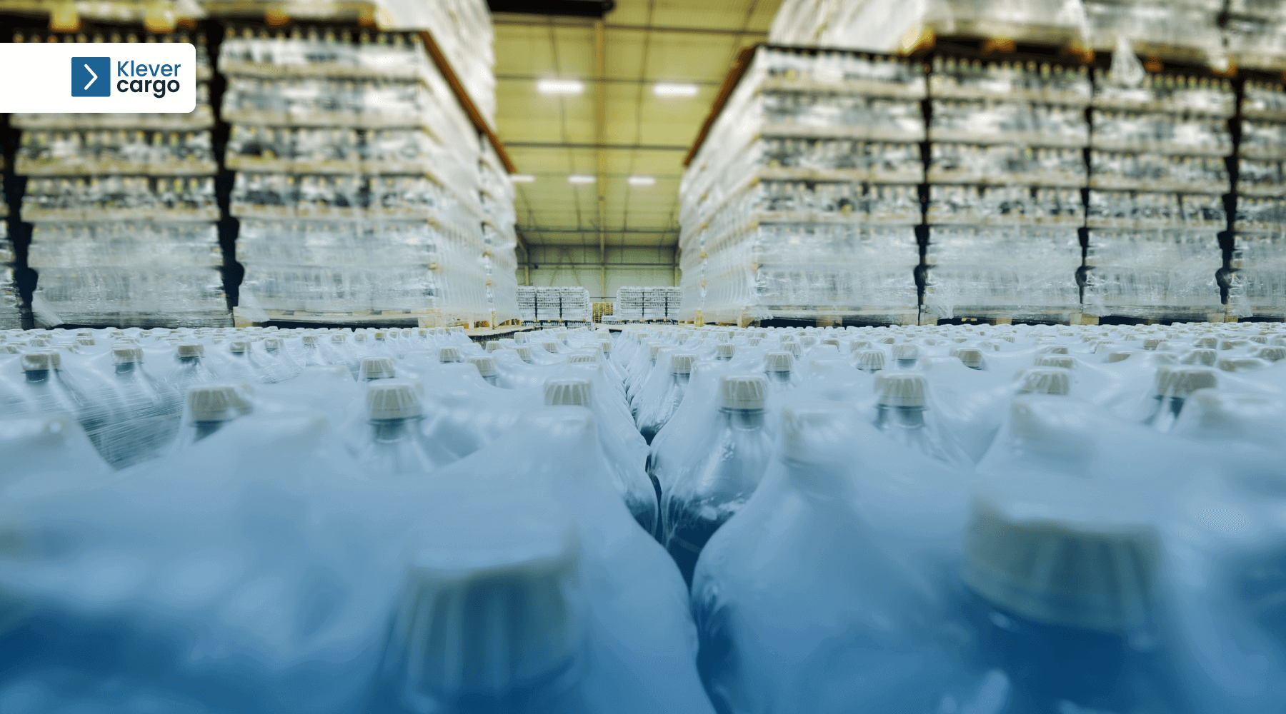 plastic bottles and warehousing